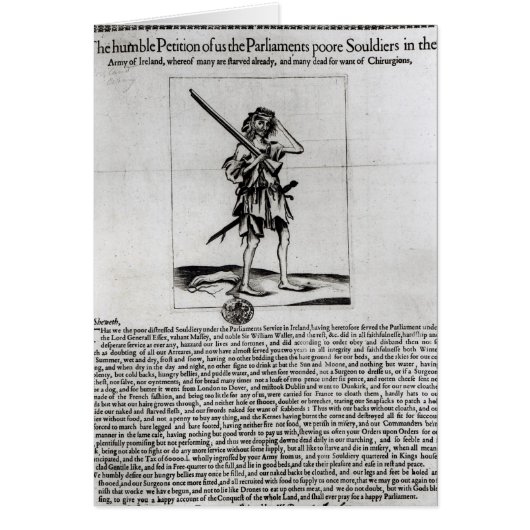 Dublin Broadsheet, 1647 (Front)