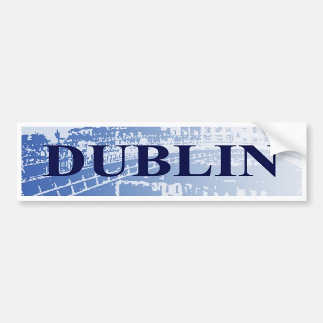 Dublin Bumper Sticker (Front)