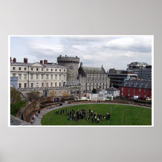 Dublin Castle : Dublin City Ireland Poster (Front)