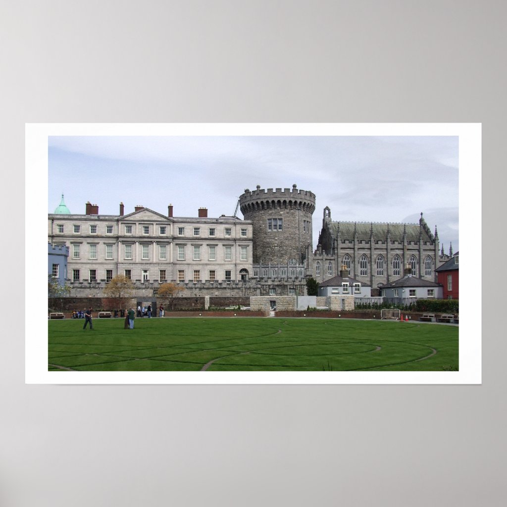 Dublin Castle Ireland poster