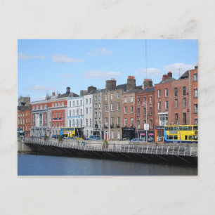 Dublin Center on the Liffey Postcard