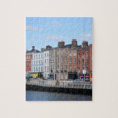 Dublin City on The Liffey Jigsaw Puzzle