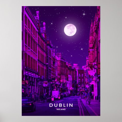 Dublin City Poster
