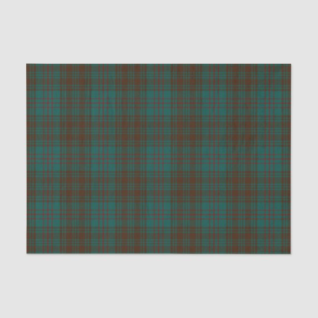 Dublin County Irish Tartan Tissue Paper (Front)