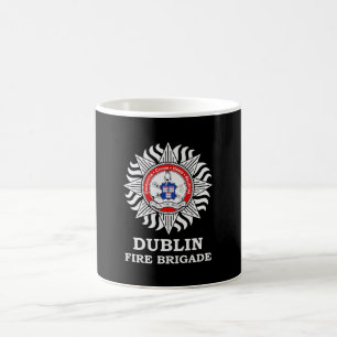Dublin Fire Brigade Irish Firefighter Department Coffee Mug