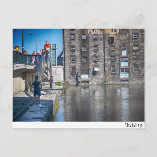 Dublin / Grand Canal Postcard