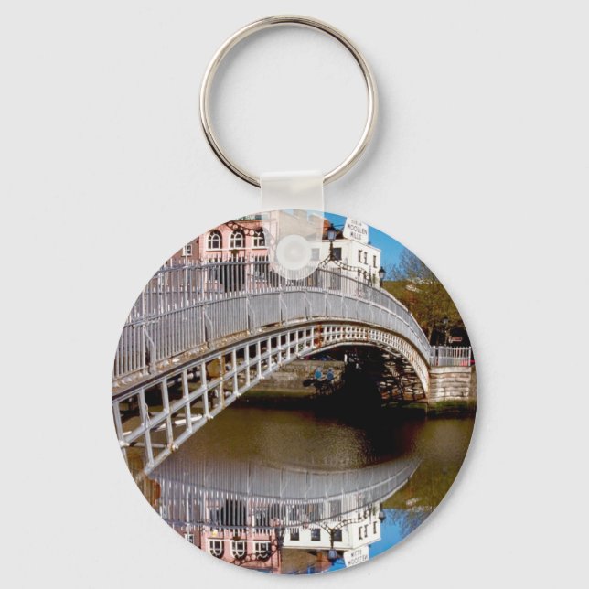 Dublin Halfpenny Bridge Keychain (Front)