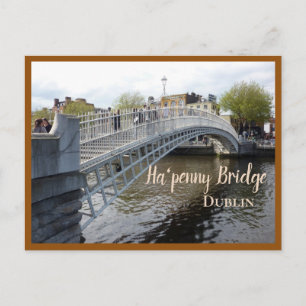 Dublin (Ha'penny Bridge) Postcard