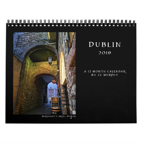 Dublin Ireland 2019 Calendar