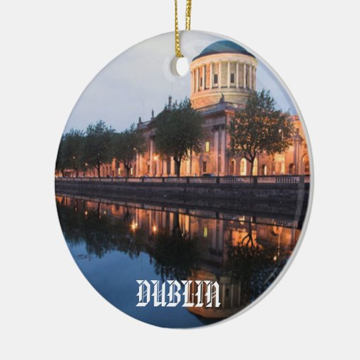 Dublin Ireland Christmas Ornament Zazzle