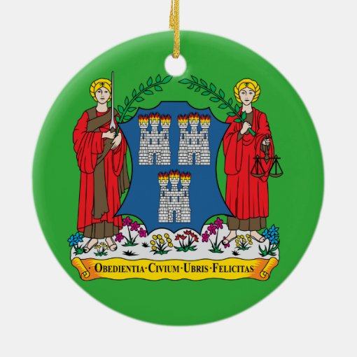 Dublin Ireland Christmas Ornament Zazzle