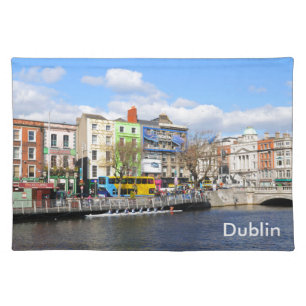 Dublin. Ireland Cloth Placemat