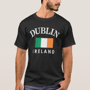 Dublin Ireland Flag  St Patrick's Day T-Shirt