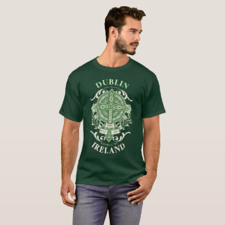 Dublin Ireland Irish Celtic Cross T-Shirt