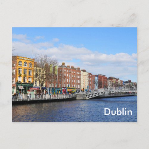 Dublin Ireland Postcard