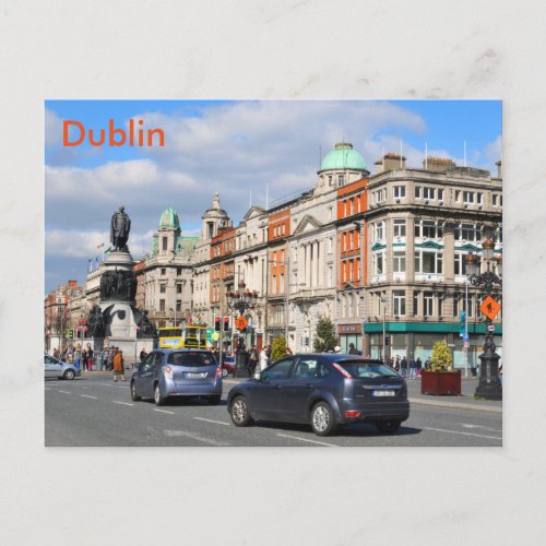 Dublin Ireland Postcard