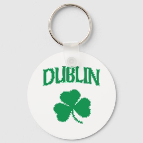 Dublin Irish Keychain