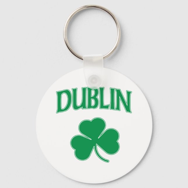 Dublin Irish Keychain (Front)