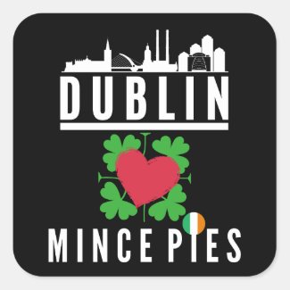 Dublin Loves Mince Pies Cityscape