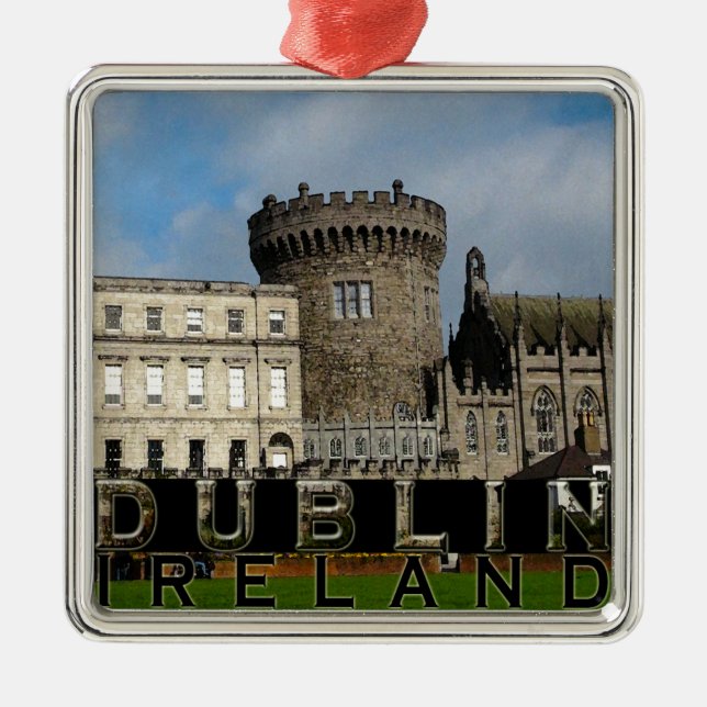 Dublin Metal Ornament (Front)