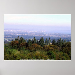 Dublin Mountains, Ireland landscape Poster