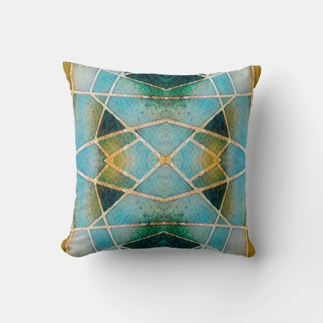 Dublin No. 6 Throw Pillow (Front)