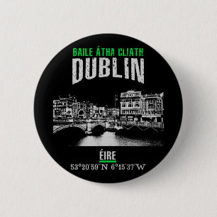 Dublin Pinback Button