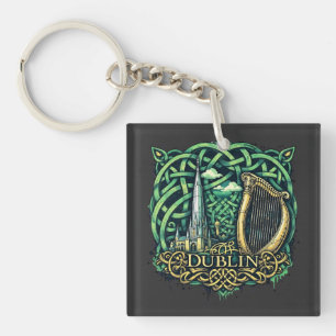 Dublin Republic of Ireland Keychain