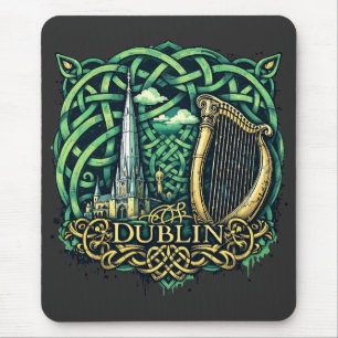Dublin Republic of Ireland Mouse Pad