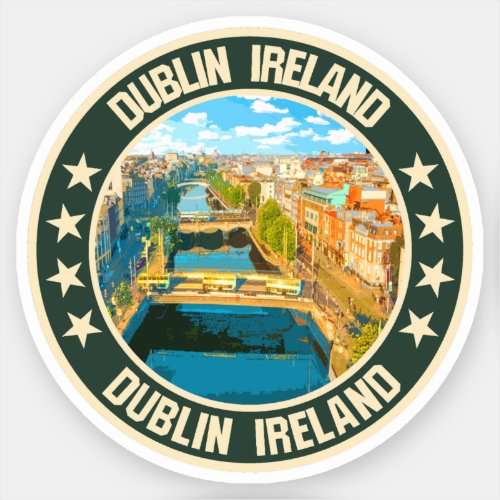 Dublin                                             sticker