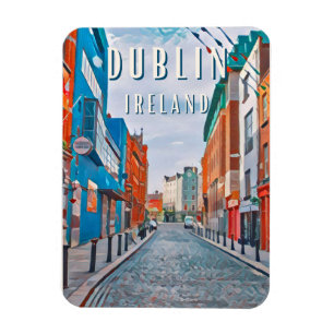 Dublin, the city of Irish traditions Magnet