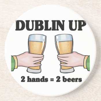 Dublin Up Coasters by pmcustomgifts at Zazzle