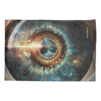 Dubman Designs: Eye of God, River of Hope Pillow Case