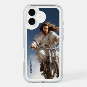 Dubman Does Design: Jesus on Wheels, Heaven sent iPhone 16 Case