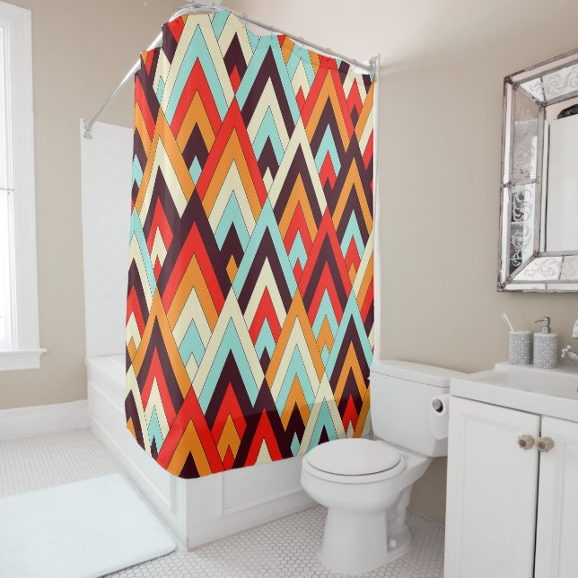 Dubois Shower Curtain (In Situ)