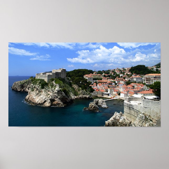 Dubrovnik Castle Poster (Front)
