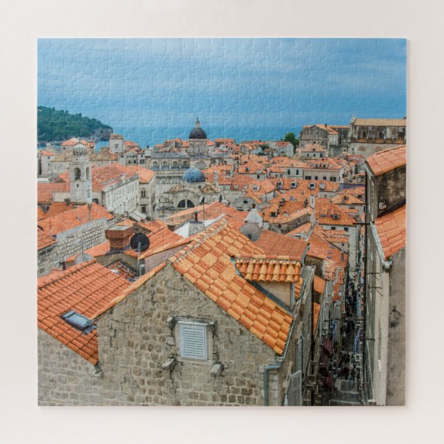 Dubrovnik city center jigsaw puzzle (Horizontal)