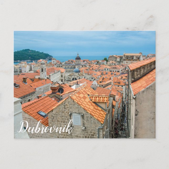 Dubrovnik city center postcard (Front)