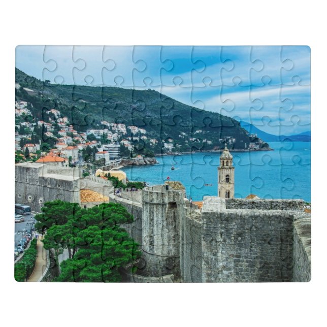 Dubrovnik city wall jigsaw puzzle (Puzzle Horizontal)
