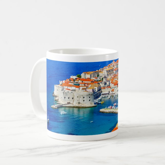 Dubrovnik Coffee Mug (Front Left)