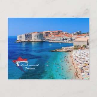 Dubrovnik | Croatia | Hrvatska | Adriatic Sea  Postcard