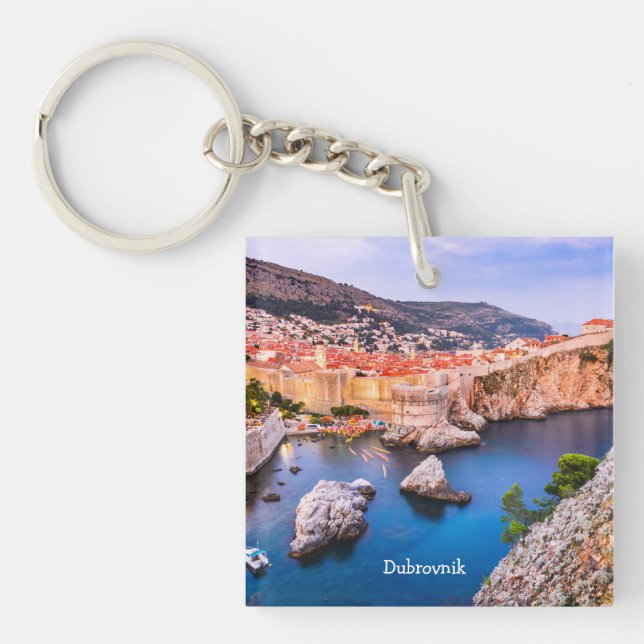 Dubrovnik Croatia Keychain (Front)
