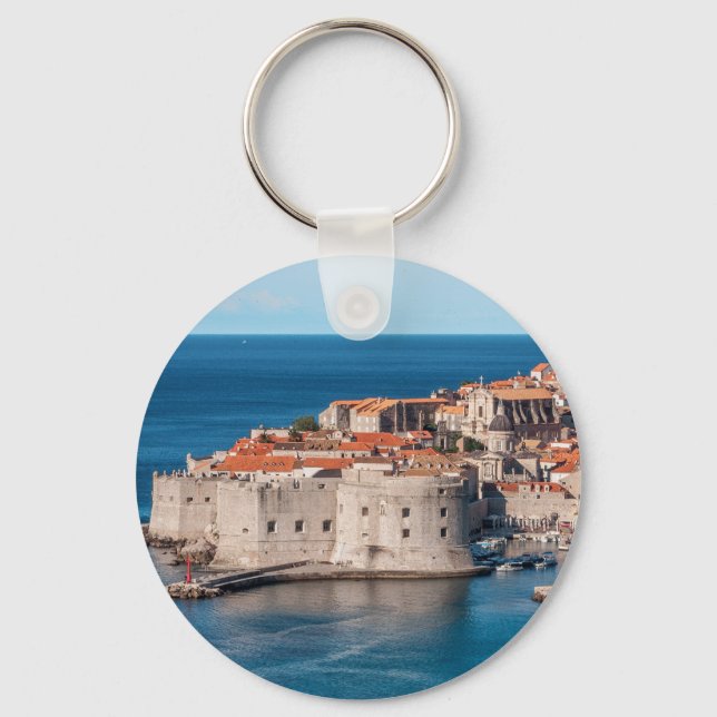 Dubrovnik, Croatia Keychain (Front)