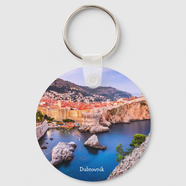 Dubrovnik Croatia Keychain (Front)