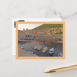 DUBROVNIK, CROATIA POSTCARD