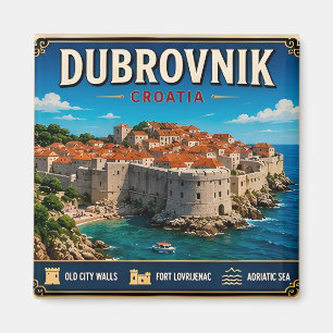 🧲 Dubrovnik Croatia Travel Memory For Visitors 🧲 Magnet