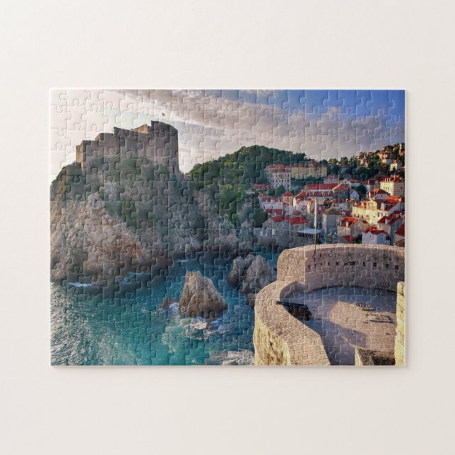 Dubrovnik Fortress Croatia Jigsaw Puzzle (Horizontal)