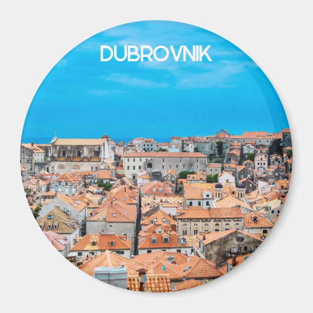Dubrovnik historic center magnet (Front)