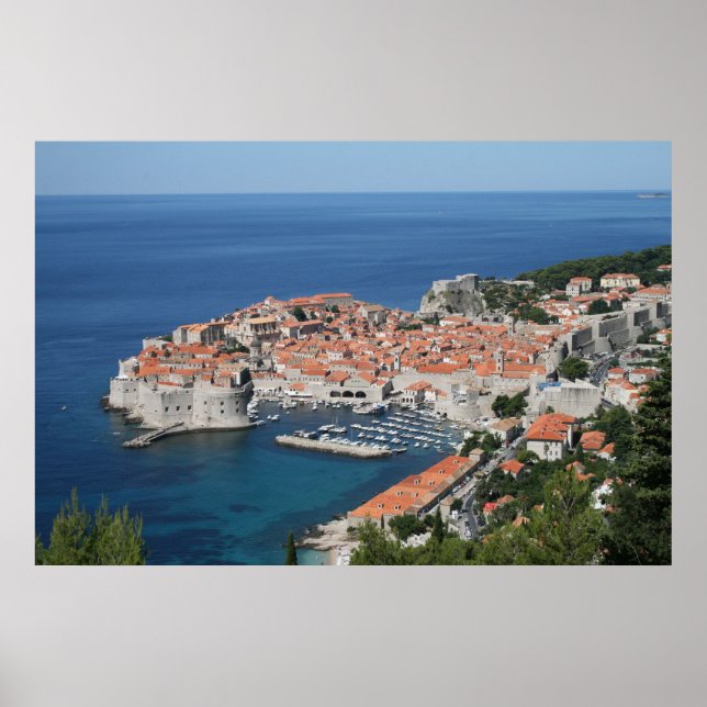 Dubrovnik Hrvatska Poster (Front)
