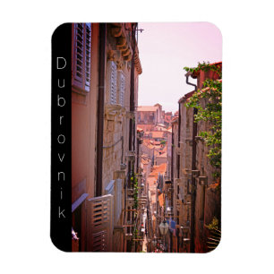 Dubrovnik Inside the Old City Walls III Poster Magnet